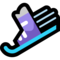 Skis emoji on Microsoft